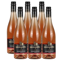 6 Flaschen Weinmanufaktur Weingarten Spätburgunder Rosé Elegance 12,0% vol. 0,75