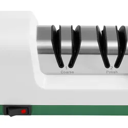 Royal Catering Elektrischer Diamant-Messerschärfer - 2 Stufen - 20° - Weiß -
