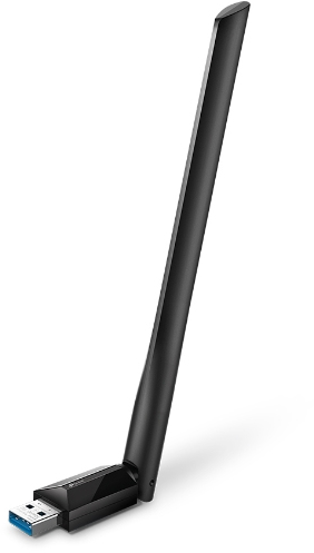 TP-LINK Archer T3U Plus - Kabellos - USB - WLAN - Wi-Fi 5 (802.11ac) - 867 Mbit/s - Schwarz