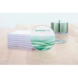 HERMA CD-Etiketten CD-Etiketten,weiß/glossy 20St 8624 weiß