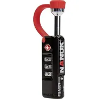 Nanuk 900-TSA LOCK Vorhängeschloss TSA Schwarz/Rot Zahlenschloss