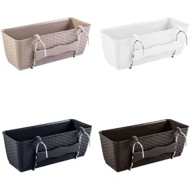 Prosperplast Ratolla 49,2 x 17,2 x 17,4 cm Anthrazit