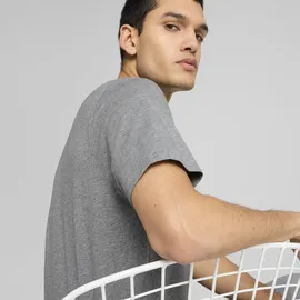 Puma Essentials No. 1 Logo T-Shirt grau XS