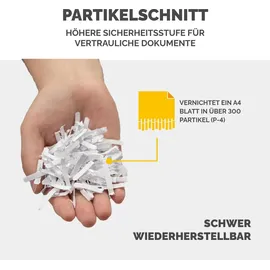 Fellowes Powershred 60Cs Partikelschnitt schwarz