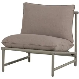 Woood Elvo Gartensessel 82 x 75 x 75 cm beige