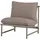 Woood Elvo Gartensessel 82 x 75 x 75 cm beige