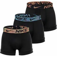 Nike Boxershorts 3er Pack Schwarz/Grün/Blau M