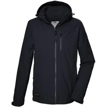 G.I.G.A. DX by killtec Softshelljacke »GS 82 MN SFTSHLL JCKT«, Wasserabweisende, winddichte Herrenjacke mit abnehmbarer Kapuze G.I.G.A. DX by killtec navy