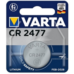 VARTA Varta CR2477 Lithium Knopfzelle 24,5 x 7,7mm 1 Stück Batterie, (3,0 V)