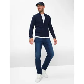 Brax Herren, Strickjacke Style JOSHUA universe, Blau, Gr. 4XL