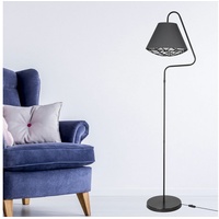 Lux.pro Stehlampe Gateshead 1 x E27 Lampe Wohnzimmer Metall
