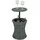 Garden Pleasure Mumbai Gartentisch Ø 45 x 85 cm dunkelgrau