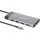 Manhattan USB-C Hub (USB-C, 10 Ports), Dockingstation + USB Hub, Grau