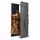 Kadax Kaminholzgestell Stahl 30 x 35 x 90 cm Schwarz