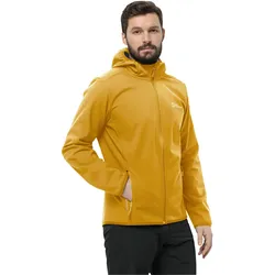 Jack Wolfskin Softshelljacke »BORNBERG HOODY«, mit Kapuze, winddicht, wasserabweisend Jack Wolfskin safflower L
