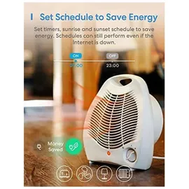 Meross Schalter Universal WiFi Switch Fernbedienung Sprachsteuerung mit Alexa, Google Assistant und SmartThings, DIY Smart Home elektrische Haushaltsgeräte, 2500 W, 4 Stücke