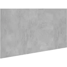 vidaXL Kopfteil Betongrau 160x1,5x80 cm Holzwerkstoff