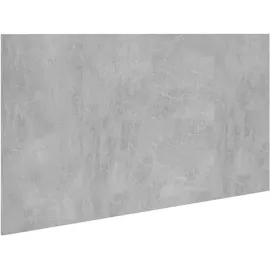 vidaXL Kopfteil Betongrau 160x1,5x80 cm Holzwerkstoff