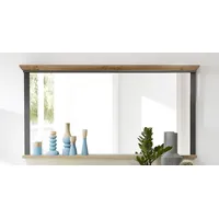 Innostyle Wandspiegel INNOSTYLE "Jasmin", grau (graphit), B:142cm H:74cm T:16cm,