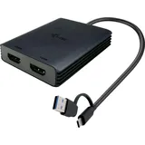 iTEC I-TEC USB-A/USB-C Dual 4K HDMI Video Adapter