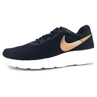 Nike Tanjun Damen black/barely volt/white/metallic red bronze 42