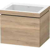 Duravit Möbelset c-shaped Set wandhängend wandhängend „L-Cube“ 60 × 50 × 48 cm