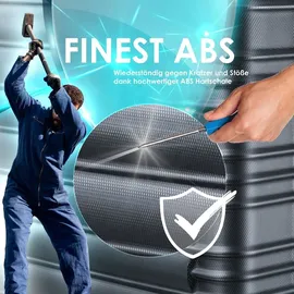 Kesser 4-Rollen 84 l grau