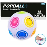 POPBALL Magic Regenbogenball Original Kinder Puzzle Stress Zauberwürfel Fidget