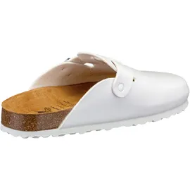 LICO Bioline Clog Unisex Erwachsene Hausschuh, Weiß, 44