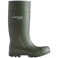Dunlop Arbeitsstiefel Purofort S5, Gummistiefel mit Stahlkappe und Reflektoren, Gr. 45