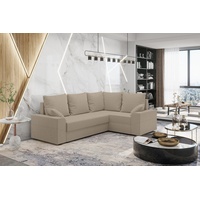 Stylefy Ecksofa Montero, L-Form, Eckcouch, Sofa, Sitzkomfort, mit Bettfunktion, mit Bettkasten, Modern Design gelb