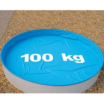 myPOOL Safe-Top Abdeckplane blau Ø 3,50 m