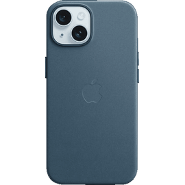 Apple Feingewebe Case mit MagSafe für iPhone 15 pazifikblau (MT3G3ZM/A)
