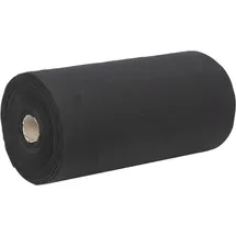 Showgear Bolt Dekomolton 160 g/m2 Schwarz - 0,40 x 60 m (B x L)