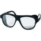 Schmerler Schutzbrille EN 166 Bügel schwarz,Scheibe klar Nylon,Ku.