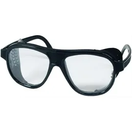 Schmerler Schutzbrille EN 166 Bügel schwarz,Scheibe klar Nylon,Ku.