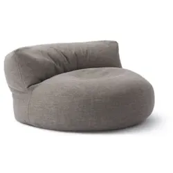 Lumaland Sitzsack-Sofa Interior Line 320l - 90 x 50 cm - Hellgrau