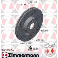 ZIMMERMANN Bremsscheibe BLACK Z