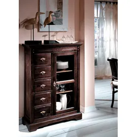 SIT Möbel Highboard 86 x 122,5 x 39 cm Braun