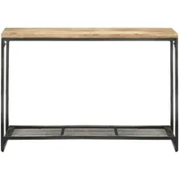 VidaXL Konsolentisch 110x35x75 cm Mango Massivholz