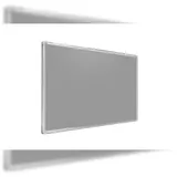 ALLboards Filztafel 300x120cm, Alurahmen