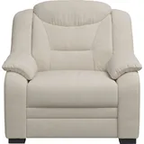 Sessel COTTA "Marcus", beige, B:97cm H:99cm T:99cm, 100% Polyester, Sessel, Sessel im klassischen Design mit hoher Rückenlehne