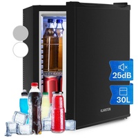 Klarstein Table Top Kühlschrank HEA-MKS-11 10005400A, 47 cm hoch, 38 cm breit, Hausbar Minikühlschrank ohne Gefrierfach klein Kühlschrank Getränke