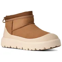 UGG CL ULTRA MINI WEATHER HYBRID Schlupfboots Boots, Winterstiefel mit Warmfutter beige|braun 45 EU (12 US)