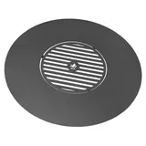 Cook King Grillplatte Ø 102 cm Stahl schwarz