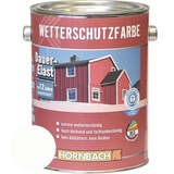 HORNBACH Holzfarbe Wetterschutzfarbe weiß 2,5 L