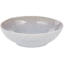 Beliani Sesame Tafelservice 16-tlg. hellgrau