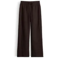 Opus Mileni Resort Wide Leg Hosen Dunkelbraun 38