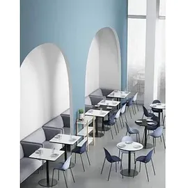 Paperflow Mezzo Bistrotisch Ø 80 x 75 cm weiß