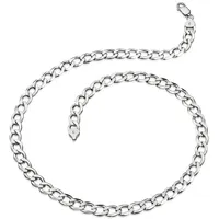 Firetti Kette ohne Anhänger »Schmuck Geschenk Silber 925 Halsschmuck Halskette Panzerkette«, Made in Germany, 74674729-50 silberfarben